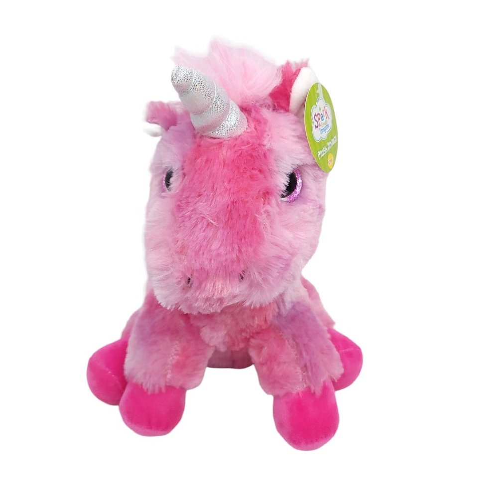 Spark Create Imagine Unicorn Plush 10 Inch Stuffed Animal Toy Pink Purple